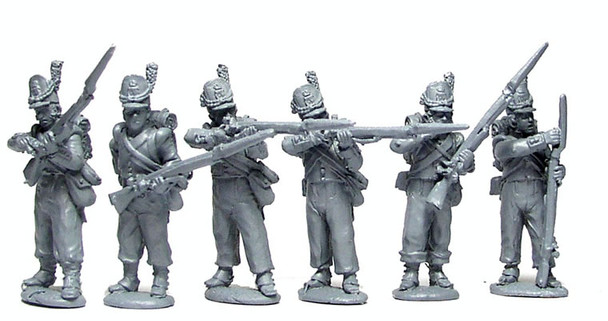 Napoleonic Dutch Belgian Line Infantry Firing Line, Flank Companies - Available to Order