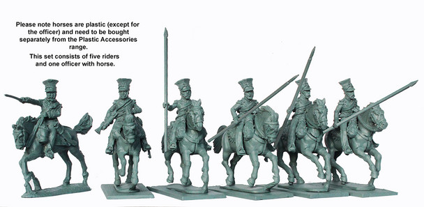 Napoleonic Duchy of Warsaw Uhlan Command in Covered Czapka - Available to Order