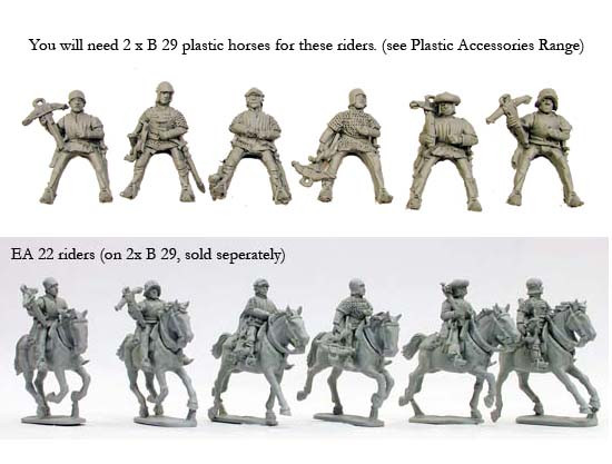 European Armies Italian Mounted Crossbowmen - Available to Order