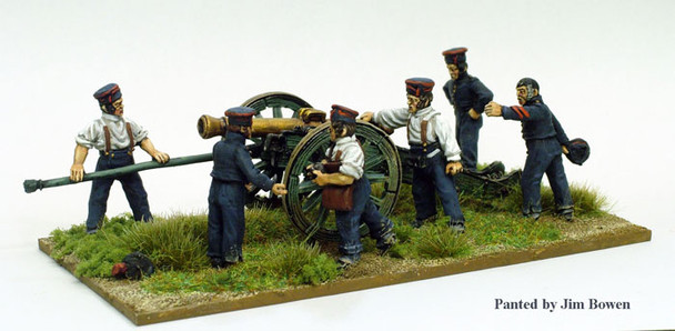 Napoleonic French Line Artillery in Fatigues Loading 12pdr - Available to Order
