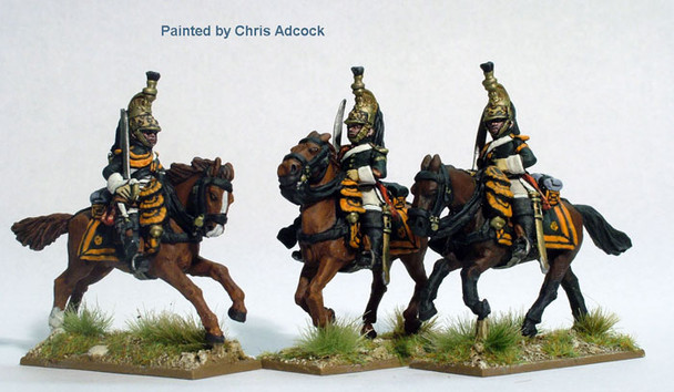 Napoleonic French Dragoons of the Imperial Guard Galloping - Available to Order