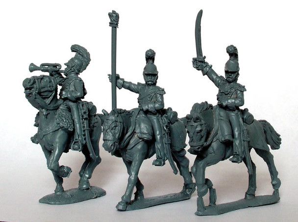 Napoleonic French Light Horse Lancers of the Line Command - Available to Order