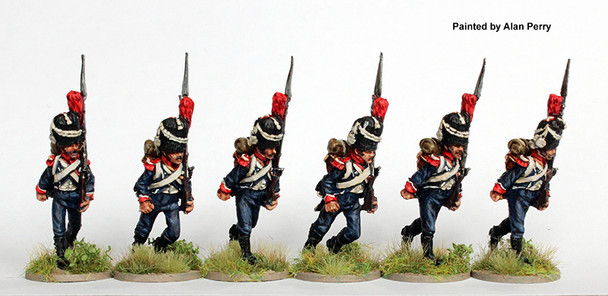 Napoleonic French Light Infantry Carabiniers Running (Bearskins) 1804-14 - Available to Order