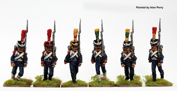 Napoleonic French Light Infantry Voltigeurs / Carabiniers Running 1808-14 - Available to Order