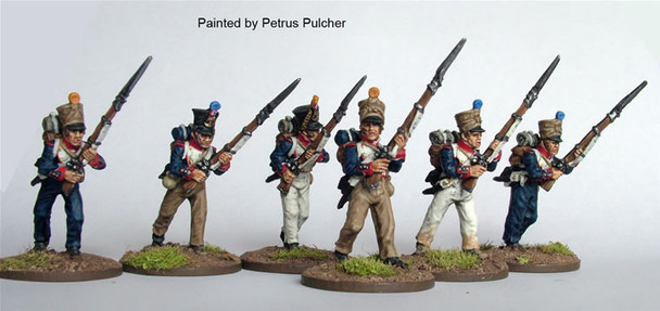 Napoleonic French Line Fusiliers Advancing, 'High Porte' - Available to Order