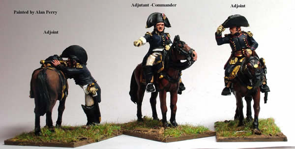 Napoleonic French Mounted & Dismounted Staff Officers - Available to Order