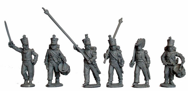 Napoleonic French Infantry Battalion Command - Available to Order