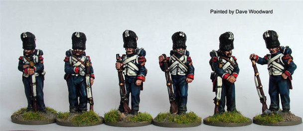 Napoleonic French Chasseurs a Pied of the Imperial Guard Standing Casually - Available to Order