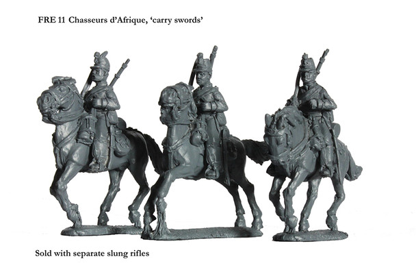 Franco-Prussian War French Chasseurs d'Afrique, Drawn Swords - Available to Order