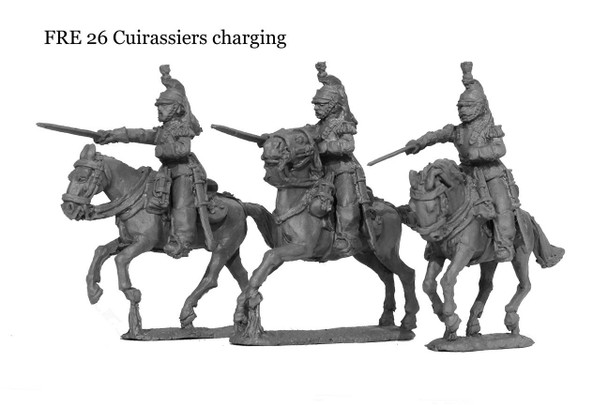 Franco-Prussian War French Cuirassiers Charging - Available to Order