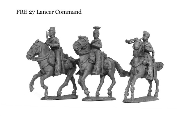 Franco-Prussian War French Lancer Command - Available to Order
