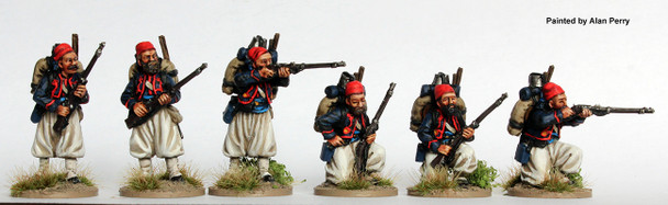 Franco-Prussian War French Zouave Firing Line / Skirmishing - Available to Order