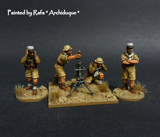 WWII French Foreign Legion 81mm Motar - Available to Order