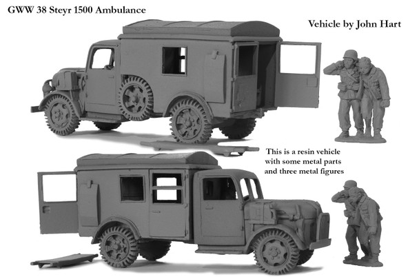 WWII German Steyr 1500 Ambulance - Available to Order