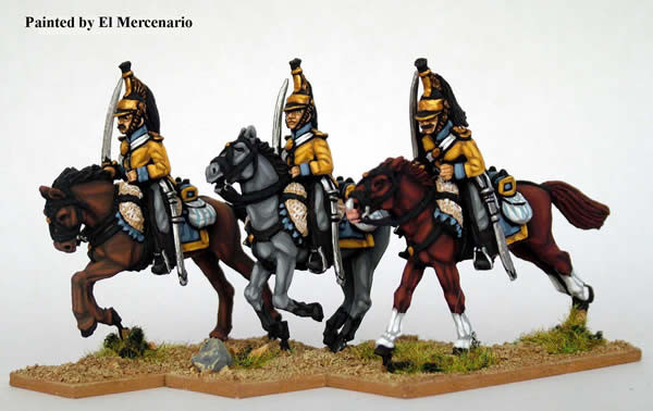 Carlist War Isabelino Line Cavalry, Drawn Sword, Carbine - Available to Order