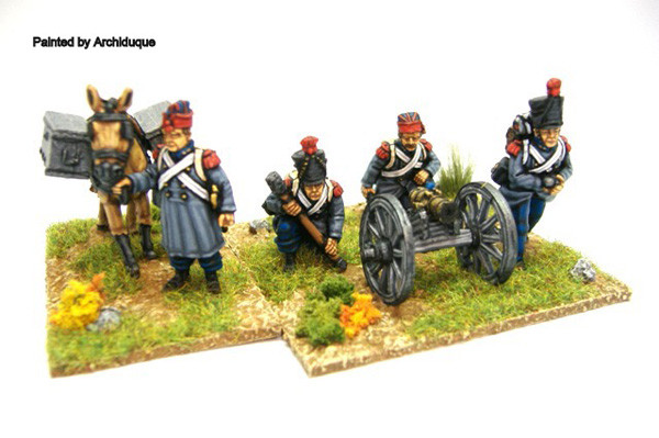 Carlist War Isabelino Mountain Gun / 4" Howitzer - Available to Order