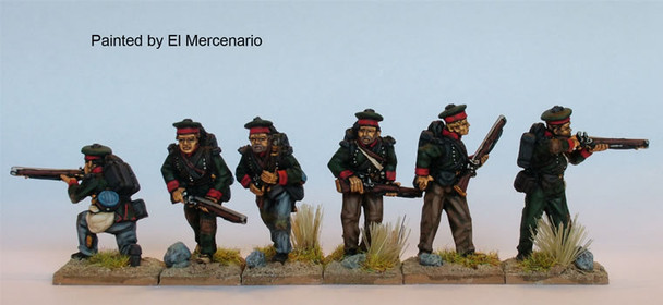 Carlist War Isabelino BAL Riflemen Skirmishing, Forage Caps - Available to Order