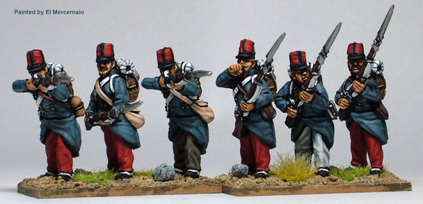 Carlist War Isabelino FFL Centre Companies Firing Line - Available to Order