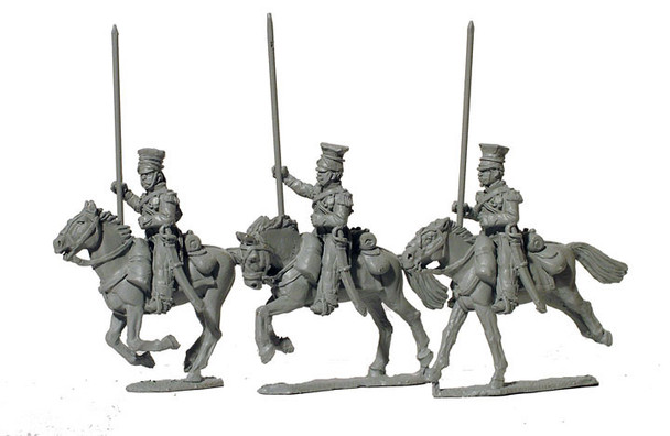 Carlist War Isabelino FFL Polish Lancers, Lance Upright, Later Uniform - Available to Order