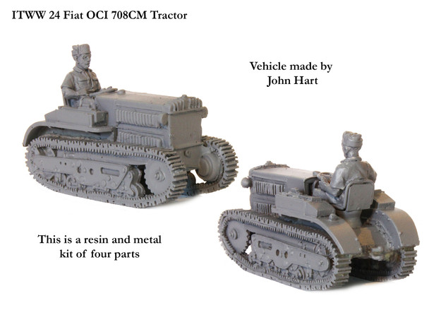 WWII Italian FIAT OCI 708CM Tractor - Available to Order