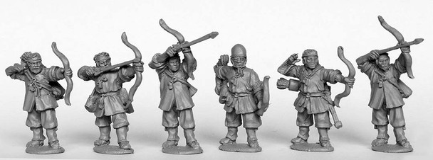 Korean (1592-98) Guerrilla Archers Nocking, Drawing & Loosing - Available to Order