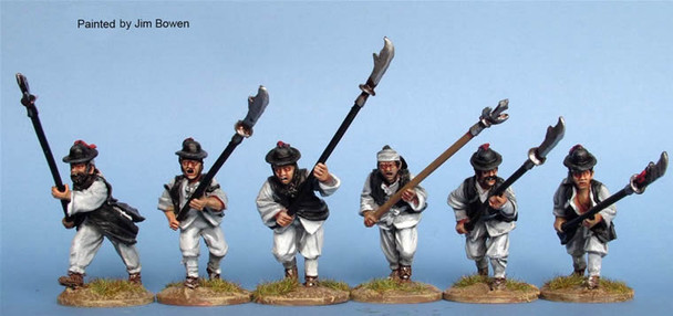 Korean (1592-98) Garrison Infantry Charging - Available to Order