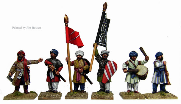 Crusades Muslims Arab Foot Command, Standing - Available to Order