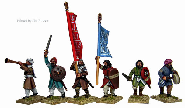 Crusades Muslims Arab Foot Command, Advancing - Available to Order