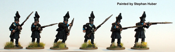Napoleonic Brunswick 'Black Band' Infantry Skirmishing 1809 - Available to Order