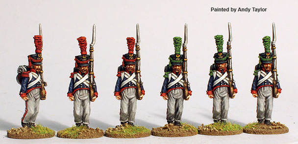 Napoleonic Confederation of the Rhine (7th Regt.) Mecklenburg-Schwerin Flank Companies Marching 1809-13 - Available to Order