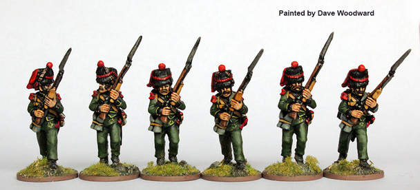 Napoleonic Nassau 2nd Nassau-Usingen Regt. Grenadiers Advancing, High Porte - Available to Order