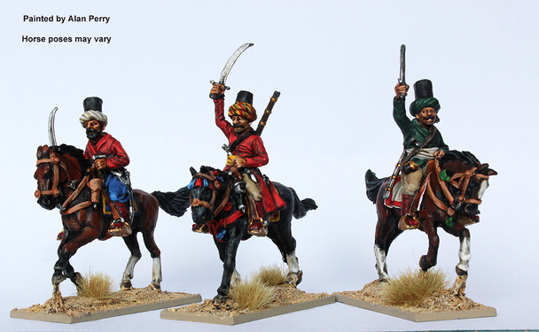 Napoleonic Ottoman Army 1790-1815 Deli Cavalrymen Attacking w/ Swords - Available to Order