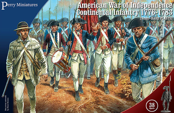 AWI Plastic Continental Infantry 1776-1783 - Available to Order