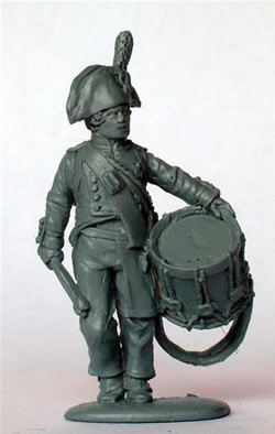 40mm Peninsular Spanish Line Infantry Drummer Advancing, 1805 Uniform - Available to Order