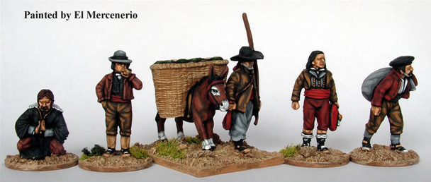 Carlist War Carlists Male Civilians - Available to Order