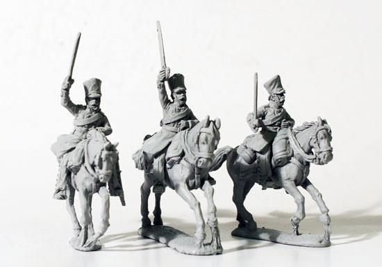 Napoleonic Prussian Dragoons Attacking - Available to Order