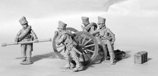 Napoleonic Prussian Foot Artillery Loading 6pdr - Available to Order
