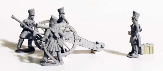 Napoleonic Prussian Horse Artillery Firing 6pdr - Available to Order