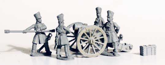 Napoleonic Prussian Horse Artillery Loading 7in Howitzer - Available to Order