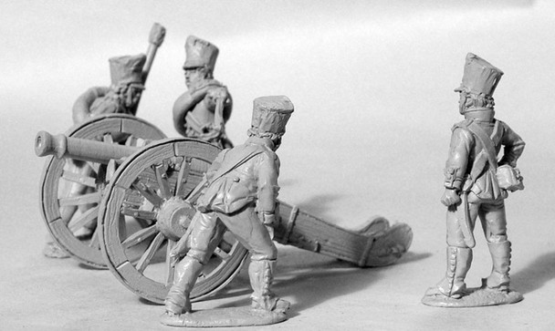 Napoleonic Prussian Foot Artillery Firing French 6pdr - Available to Order
