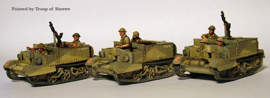 WWII British Universal Carrier Section - Available to Order