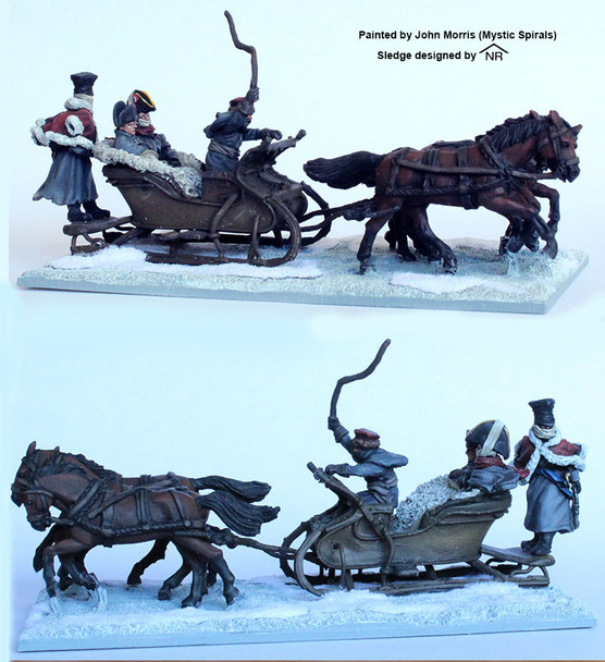 Napoleonic French Napoleon's Sledge, Retreat from Moscow - Available to Order