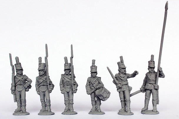 Napoleonic Portuguese Infantry Command Standing (Long Breeches) 1810-15 - Available to Order