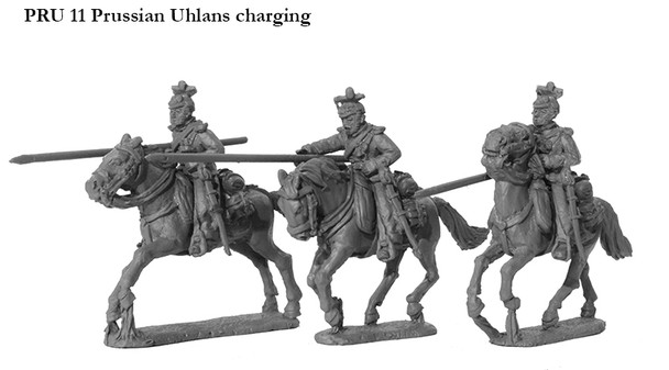 Franco-Prussian War Prussian Uhlans Charging - Available to Order