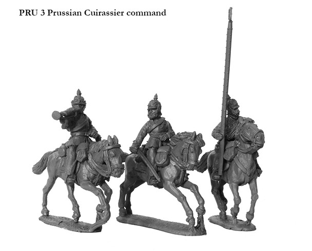 Franco-Prussian War Prussian Cuirassier Command - Available to Order