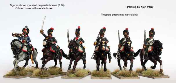 Revolutionary French Chasseur a Cheval Command in 1791 Helmets & Caracos - Available to Order