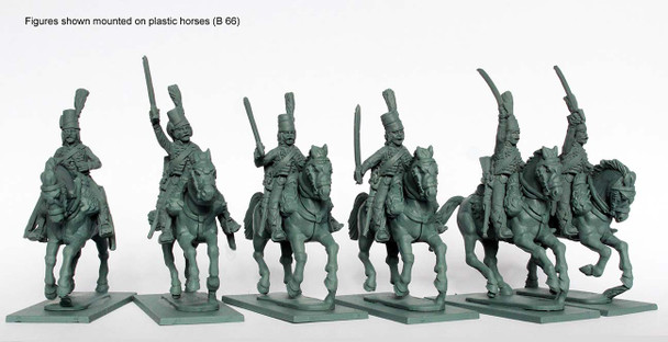 Revolutionary French Chasseur a Cheval in Mirlitons & Dolmans, Attacking - Available to Order