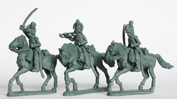 Revolutionary French Chasseur a Cheval Command in 1791 Helmets & Caracos - Available to Order