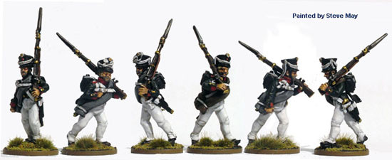 Napoleonic Russian Infantry Marching Casually, Summer Dress 1809 Kiwer - Available to Order