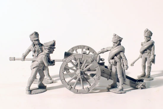 Napoleonic Russian Foot Artillery Loading 10pdr Unicorn (1812 Kiwers) - Available to Order
